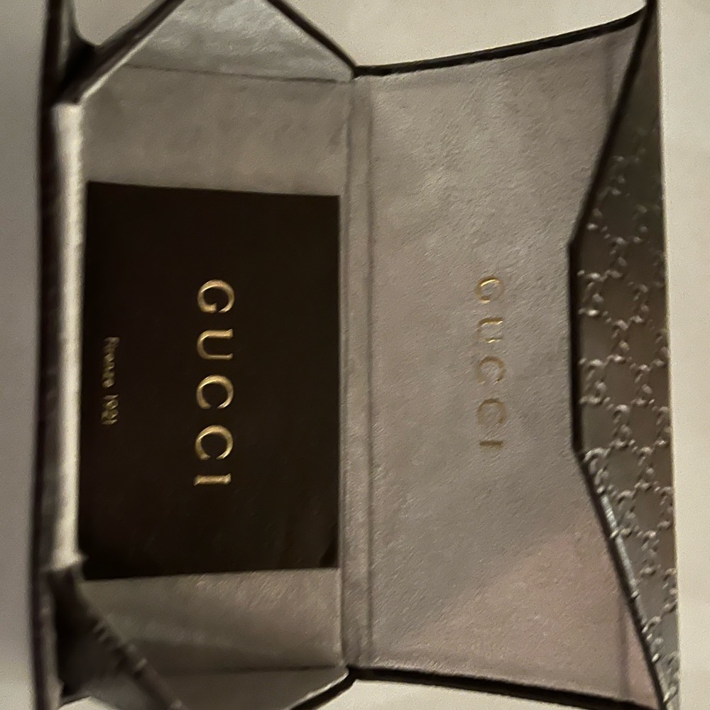 Gucci eyeglasses case